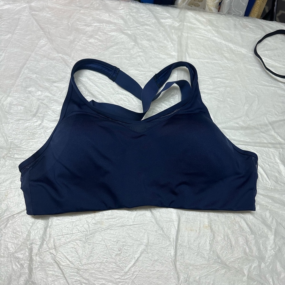 Pink Sport Navy and Pink Sports Bra  No Size EUC